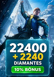 Recarga Free Fire 22400 Diamantes - Código Digital
