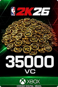 NBA 2K26 – 35.000 Virtual Currency (Xbox) – Código Digital