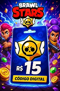 Brawl Stars R$ 15,00 - Código Digital