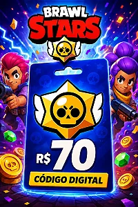 Brawl Stars R$ 70,00 - Código Digital