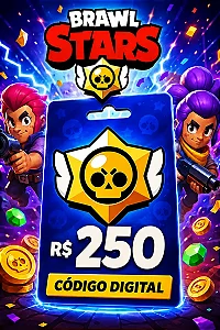 Brawl Stars R$ 250,00 - Código Digital