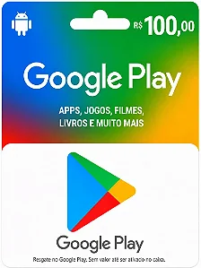 Comprar Gift Card Google Play R$ 150 - Código Digital