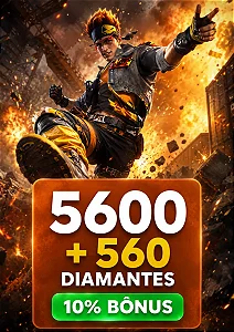 Recarga Free Fire 5600 Diamantes - Código Digital