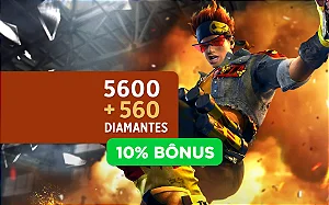 Recarga Free Fire 5600 Diamantes Código Digital - Envio Imediato
