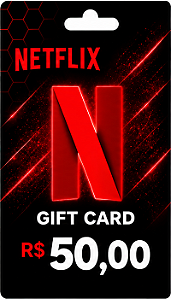 Gift Card Netflix R$ 50 - Cartão Presente Digital