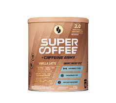 SUPERCOFFE VANILLA LATTE 220g - CAFFEINE ARMY