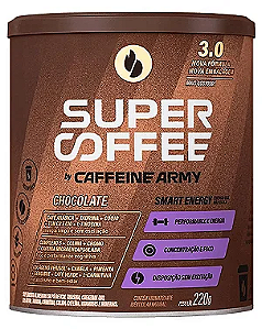 SUPERCOFFE CHOCOLATE 220g - CAFFEINE ARMY