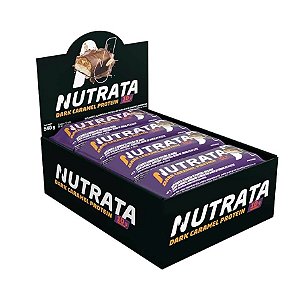 NUTRATA BARRA DARK CARAMEL 45G - CAIXA 12 UNIDADES