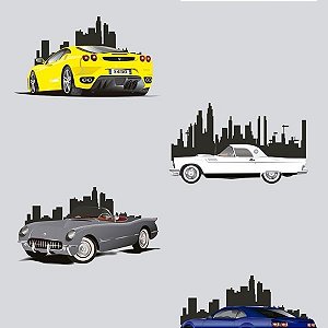 Papel Adesivo Casual Carros