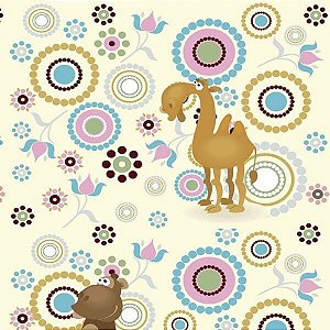 Papel Adesivo Infantil Camelo