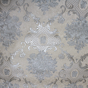 Papel de Parede Arabesco Creme 10 Metros