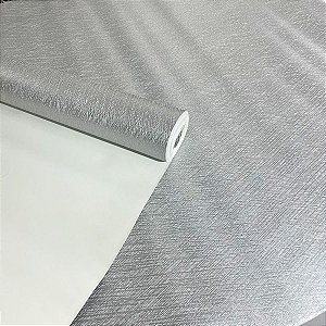 Papel de Parede Efeito Aço Escovado Importado Luxo 15 Metros Lavável para Residencial e Comercial