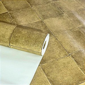 Papel de Parede Super Vinílico tom Bege Importado Luxo 15 Metros Lavável