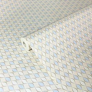 Papel de Parede efeito Bailarina fundo Creme Importado Luxo 15 Metros Lavável para Residencial e Comercial