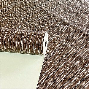 Papel de Parede efeito Ranhuras Luxo 15 Metros Texturizado e Lavável para Residencial e Comercial