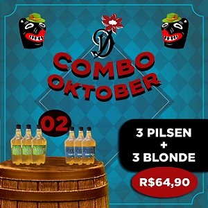 COMBO OKTOBER 2: 3L PILSEN EXTRA + 3L BLONDE ALE