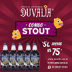 COMBO 5L STOUT MEL DE ENGENHO