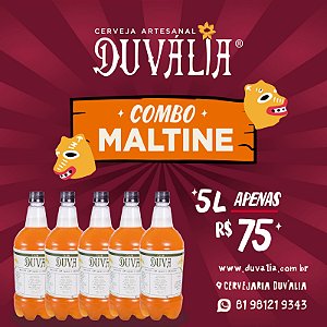 COMBO 5L MALTINE (CACAU E BAUNILHA)