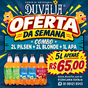 COMBO NA MEDIDA 4 ( 2L PILSEN + 2L BLONDE + 1L APA)