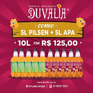 COMBO 10L (5L PILSEN + 5L APA)