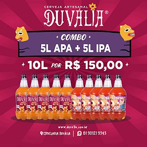 COMBO 10L (5L APA + 5L IPA)