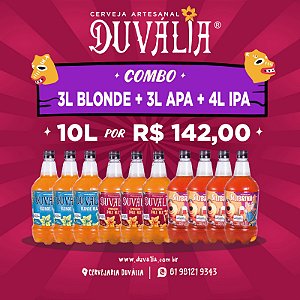 COMBO 10L: (3L BLONDE + 3L APA + 4L IPA)