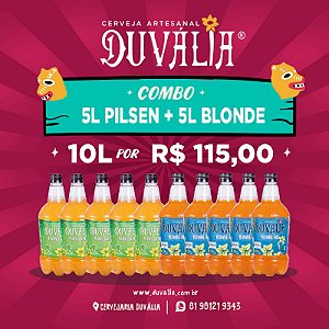 COMBO 10L: (5L PILSEN + 5L BLONDE)