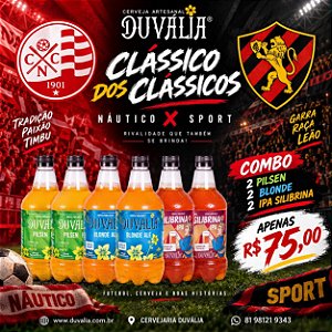 COMBO DO CLÁSSICO: 2L PILSEN + 2L BLONDE + 2L IPA