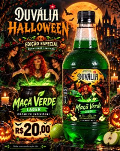 1L LAGER MAÇA VERDE (EDIÇÃO ESPECIAL HALLOWEEN)