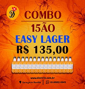 COMBO 15ÃO: 15L EASY LAGER