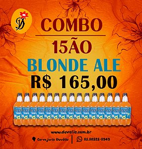 COMBO 15ÃO: 15L BLONDE ALE