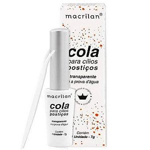 Cola Para Cílios Postiços Transparente Macrilan