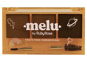 Paleta para sobrancelha cor 02 Melu- Ruby Rose