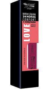 Batom Líquido 24H Confort + Hidratação 764 - Max Love