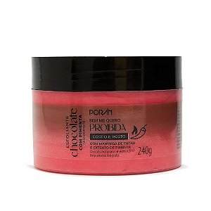 Esfoliante Corpo e Rosto Chocolate com Pimenta 240g - Porán