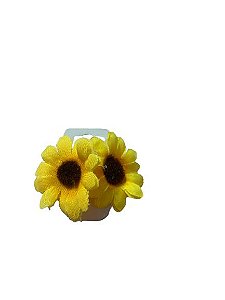 Brinco Girassol - Amarelo