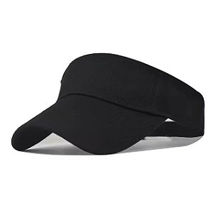 Boné Viseira Esportivo - Preto