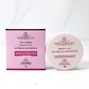 Gel Creme Hidratante Facial Antioleosidade - Phállebeauty