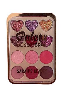 Paleta de Sombras Cor B - Sarah´s Beauty
