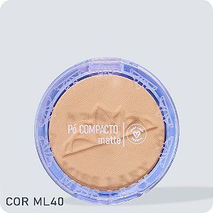Pó Compacto Matte Cor ML40 - Miss Lary
