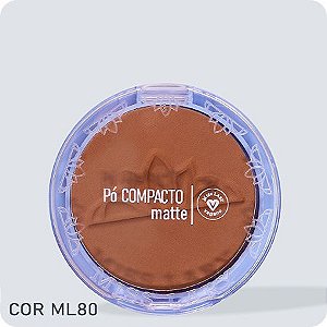 Pó Compacto Matte Cor ML80 - Miss Lary