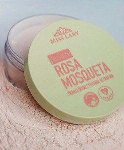 Pó Solto Rosa Mosqueta Translúcido - Miss Lary