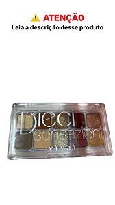 Paleta de Sombras Dieci Sensazioni Vivai - COM AVARIA