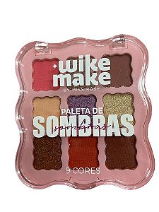 Paleta de Sombras 9 Cores Z01 - Wike Make