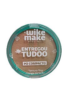 Pó Compacto Entregou Tudo Cor 02 Wike Make - Miss Rôse