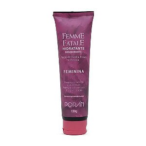 Hidratante Desodorante Femme Fatale Feminina 130g - Porán