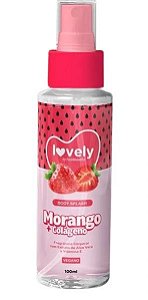 Body Splash Morango 100ml - Lovely