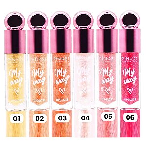Lip Gloss My Way Cor 03 - Pink 21