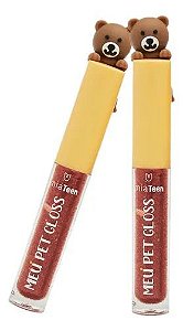 Meu Pet Gloss Urso - Mia Make