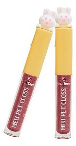 Meu Pet Gloss Coelho  - Mia Make